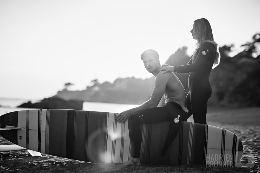 Photographe de Couple et surf à Pornichet - Hadrien BRUNNER