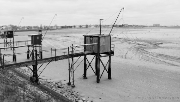 Photo-saint-nazaire-pecheries-noir-et-blanc