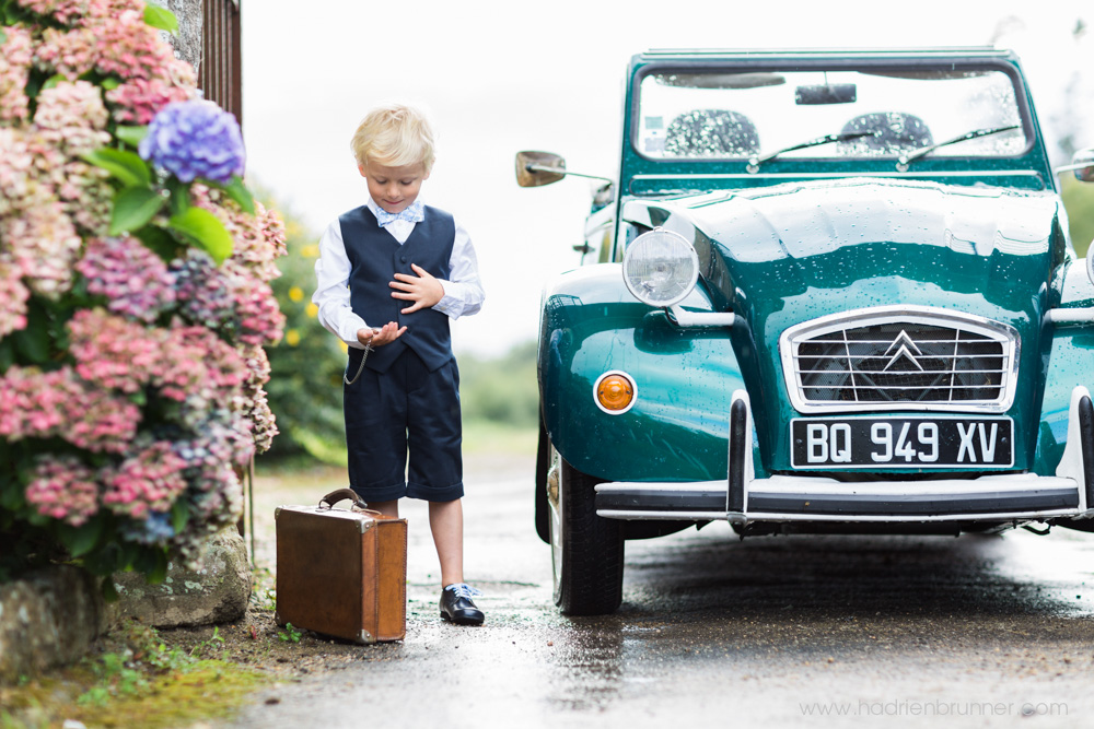 Photographie enfant Vannes Mariage